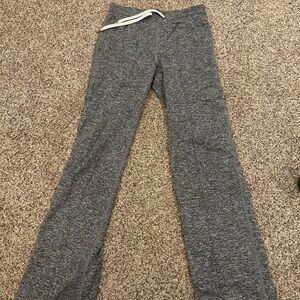 Vuori Charcoal Heather Halo wideleg pant XXS